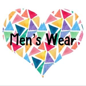 Men’s - pants, tops, belts and shoes